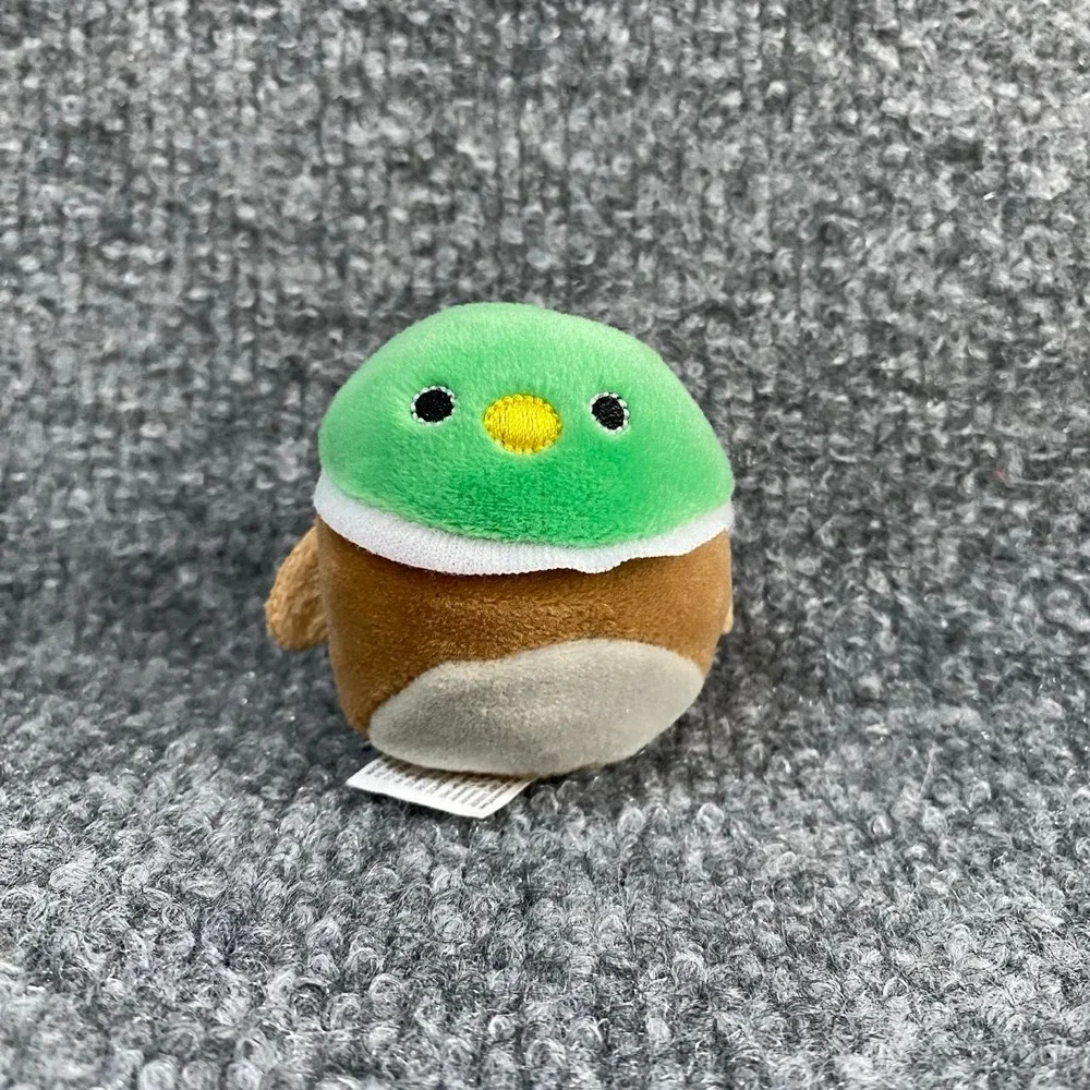 SQUISHVILLE GREEN BROWN AVERY MALLARD DUCK MICRO SV STUFFED PLUSH TOY